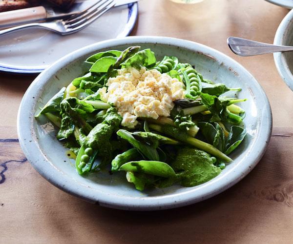 **[The Summertown Aristologist's spring salad with fresh curd](https://www.gourmettraveller.com.au/recipes/chefs-recipes/spring-salad-fresh-curd-16738|target="_blank")**