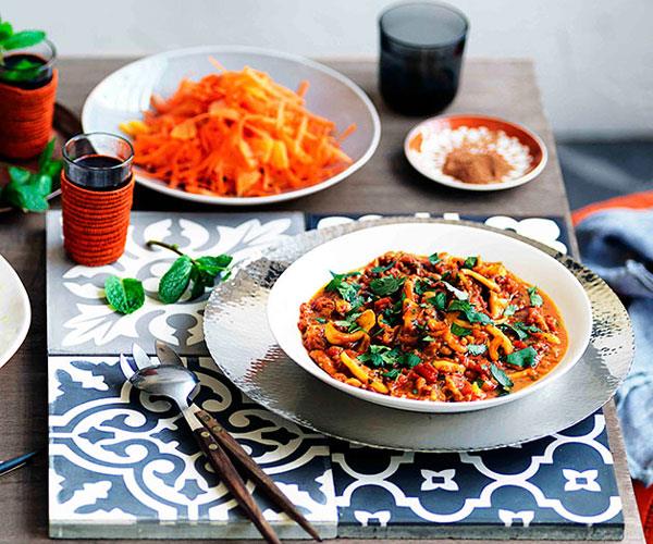 **[Paula Wolfert's orange and grated carrot salad with orange-flower water](https://www.gourmettraveller.com.au/recipes/browse-all/orange-and-grated-carrot-salad-with-orange-flower-water-11214|target="_blank")**