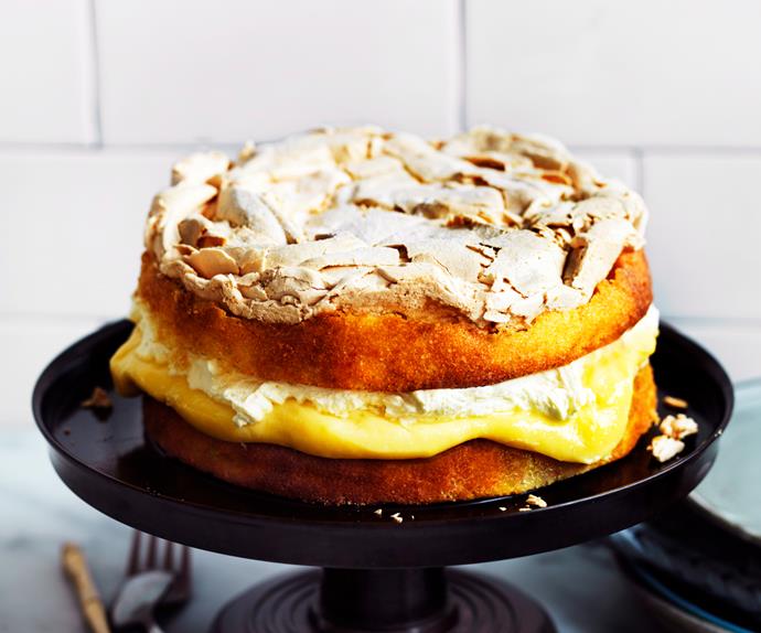 Best lemon cake recipe for Flour and Stone's Lemon Dream cake with lemon curd