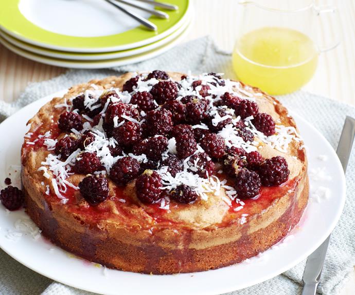 **[Lemon and blackberry cake](https://www.gourmettraveller.com.au/recipes/chefs-recipes/lemon-and-blackberry-cake-9111|target="_blank"|rel="nofollow")**