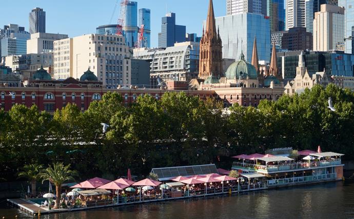 What's on - Arbory Afloat bar, Yarra River, Melbourne