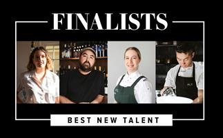 finalist portraits for the Gourmet Traveller Best New Talent Award