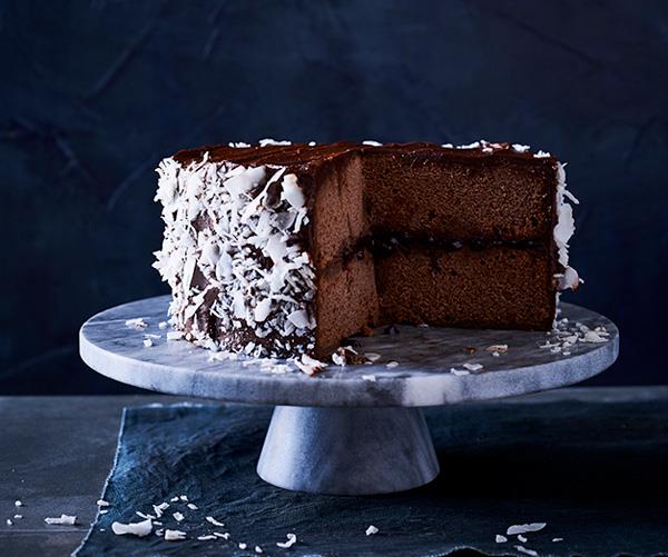 **[Chocolate lamington cake](https://www.gourmettraveller.com.au/recipes/browse-all/chocolate-lamington-cake-12758|target="_blank")**