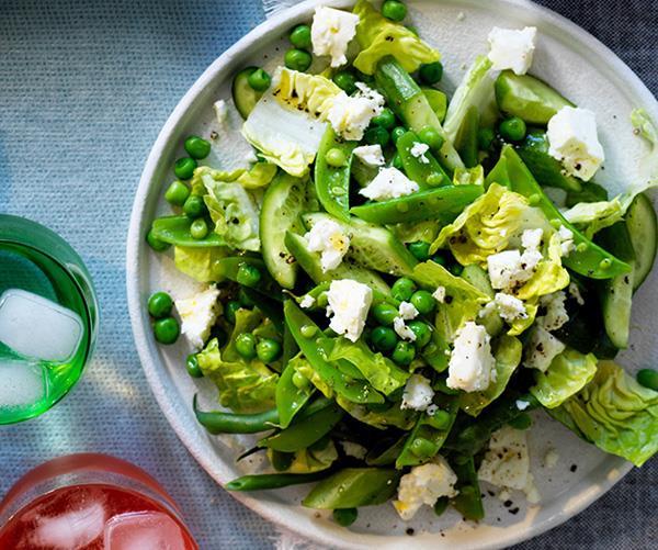 **[Chopped spring green salad](http://www.gourmettraveller.com.au/recipes/browse-all/chopped-spring-green-salad-12913|target="_blank")**
