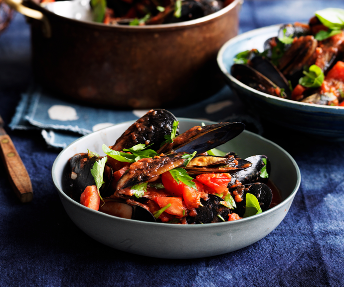 **[Bar Alto's mussels with chilli, garlic and white wine](https://www.gourmettraveller.com.au/recipes/chefs-recipes/mussels-with-chilli-garlic-and-white-wine-9229|target="_blank"|rel="nofollow")**